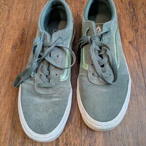Vans Ward Metallic Suede Skate Shoe